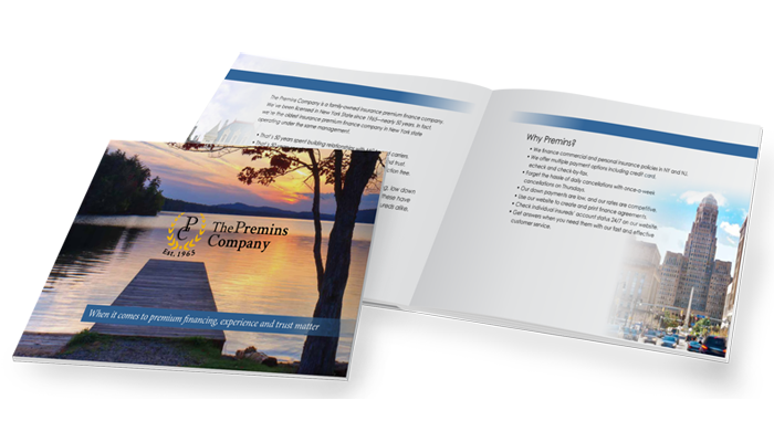 Premins Co. – Self-mailer brochure