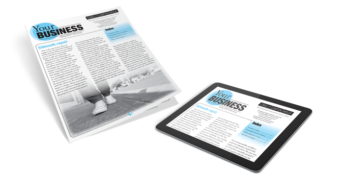 Commercial Lines newsletter – Customized consumer newsletter